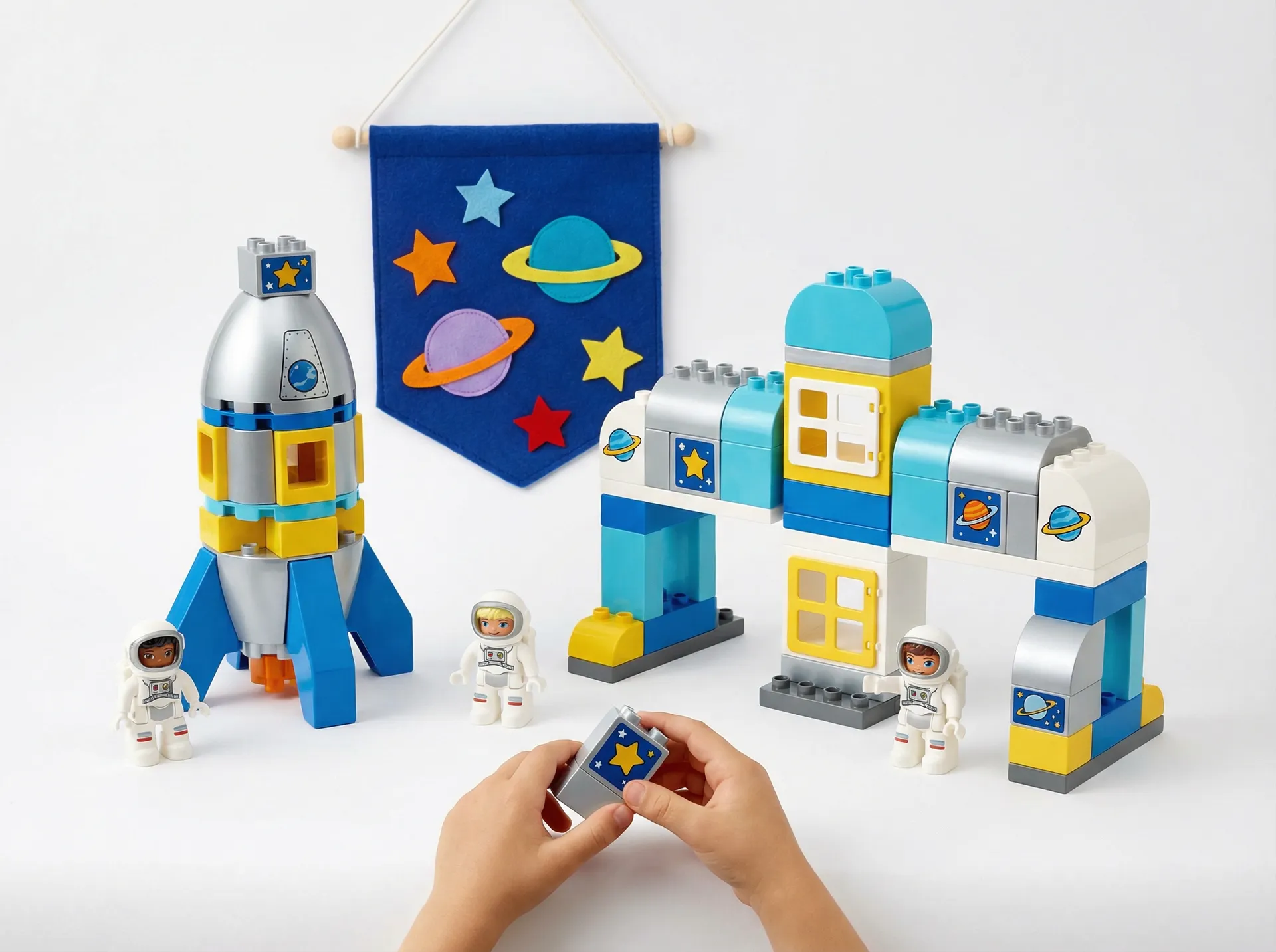 小马拉大车 - 星际探险积木套装